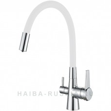 HB76858-8Смеситель для кухни с гибким изливом Haiba HB858-8 HB76858-8