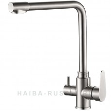 HB76802Смеситель для кухни со встроенным фильтром (краном) под питьевую воду Haiba HB802 HB76802