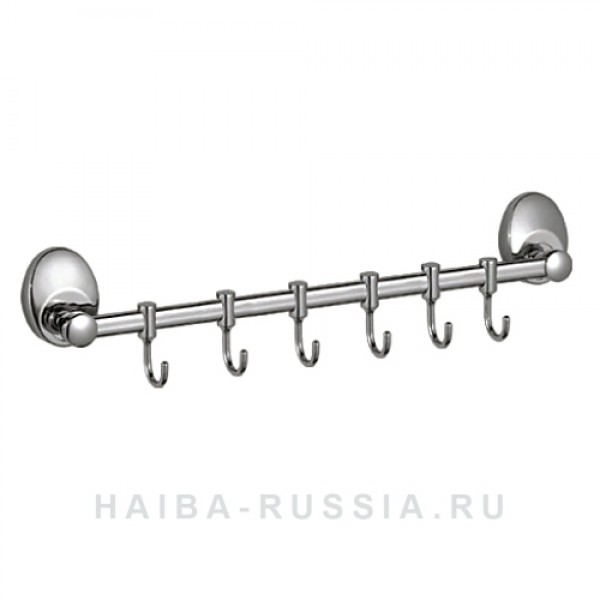 HB1615-6Держатель с 6-ю крючками Haiba 16 HB1615-6