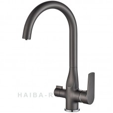 HB76533-3Смеситель для кухни со встроенным фильтром (краном) под питьевую воду Haiba HB533-3 HB76533-3