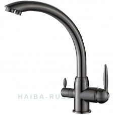 HB76846Смеситель для кухни со встроенным фильтром (краном) под питьевую воду Haiba  HB76846