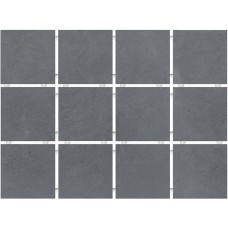 1290H Амальфи серый темный, полотно 29,8х39,8 из 12 частей 9,8х9,8 керамический гранит