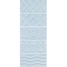 16015 Авеллино голубой структура mix 7.4*15 керамическая плитка