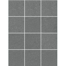 1321H Матрикс серый темный, полотно 29,8х39,8 из 12 частей 9,8х9,8 9.8*9.8 керамический гранит