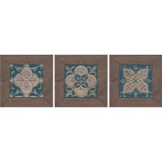 ID60 Меранти венге мозаичный 13x13 керамический декор