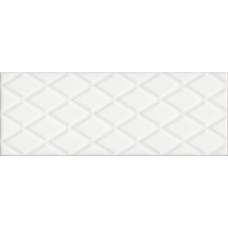15142 Спига белый структура 15*40 керамическая плитка