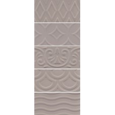 16019 Авеллино коричневый структура mix 7,4*15 керамическая плитка