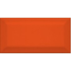 16075 Клемансо оранжевый грань 7.4*15 керамическая плитка