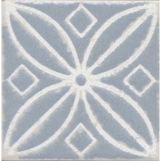 STG/C402/1270H Амальфи орнамент серый 9,8*9,8 вставка