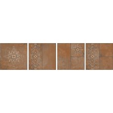 SG926400N Каменный остров коричневый декорированный 30x30 керамический гранит
