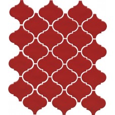 65013 Авейру мозаичный красный глянцевый 26х30 керамическая плитка