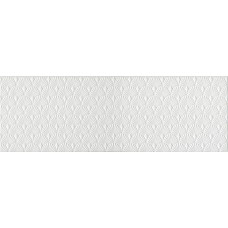 12154R Гарса структура белый матовый обрезной 25х75 керамическая плитка