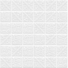 21023 Ла-Виллет белый 30,1*30,1 керамическая плитка мозаичная