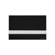 740-1101 Select Панель системы смыва стекло цвет черный глянец кнопки хром для инсталляций  742-ххх-ххх 748-ххх-хх и 750-ххх-хх